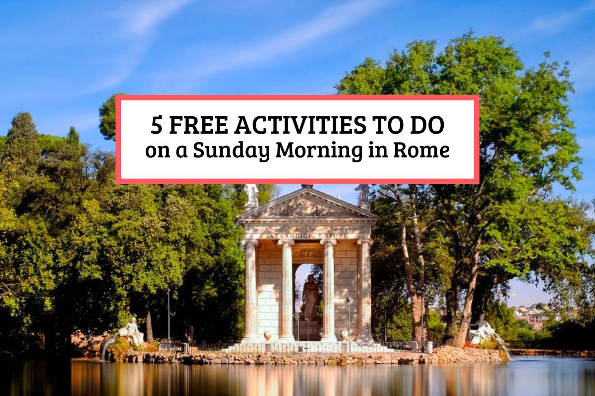 rome villa borghese lake